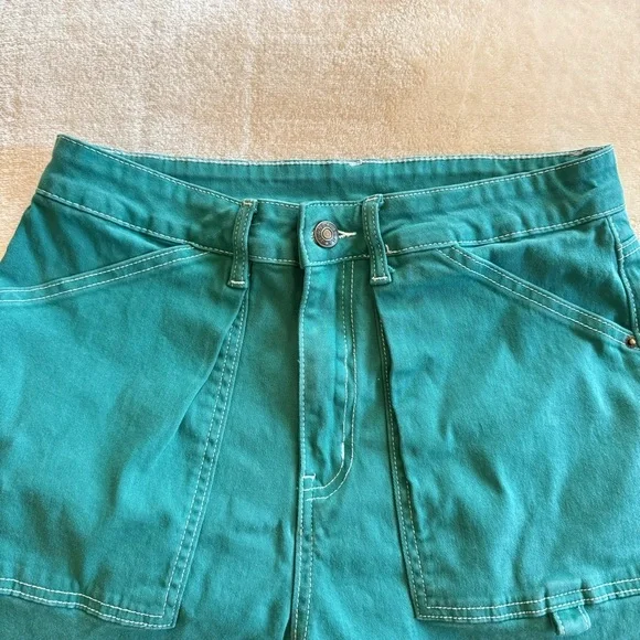 Y2K Teal Baggy Pants - Picture 5 of 6